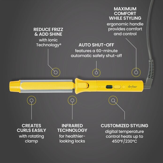 The 3-Day Bender Digital Curling Iron 1.25 Inch