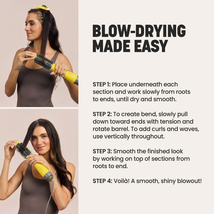 The Half Shot Round Blow-Dryer Brush