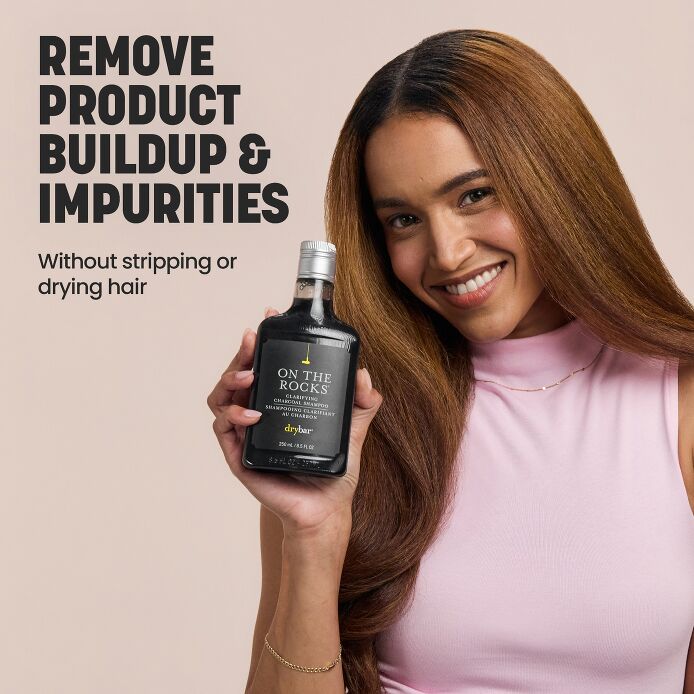 On The Rocks Clarifying Charcoal Shampoo 250ml