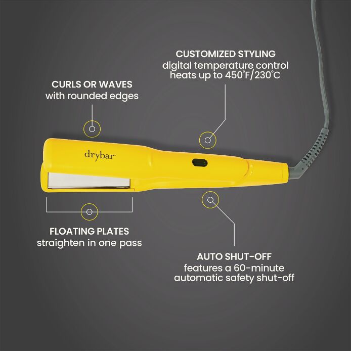The Tress Press Digital Styling Iron, 1 Inch